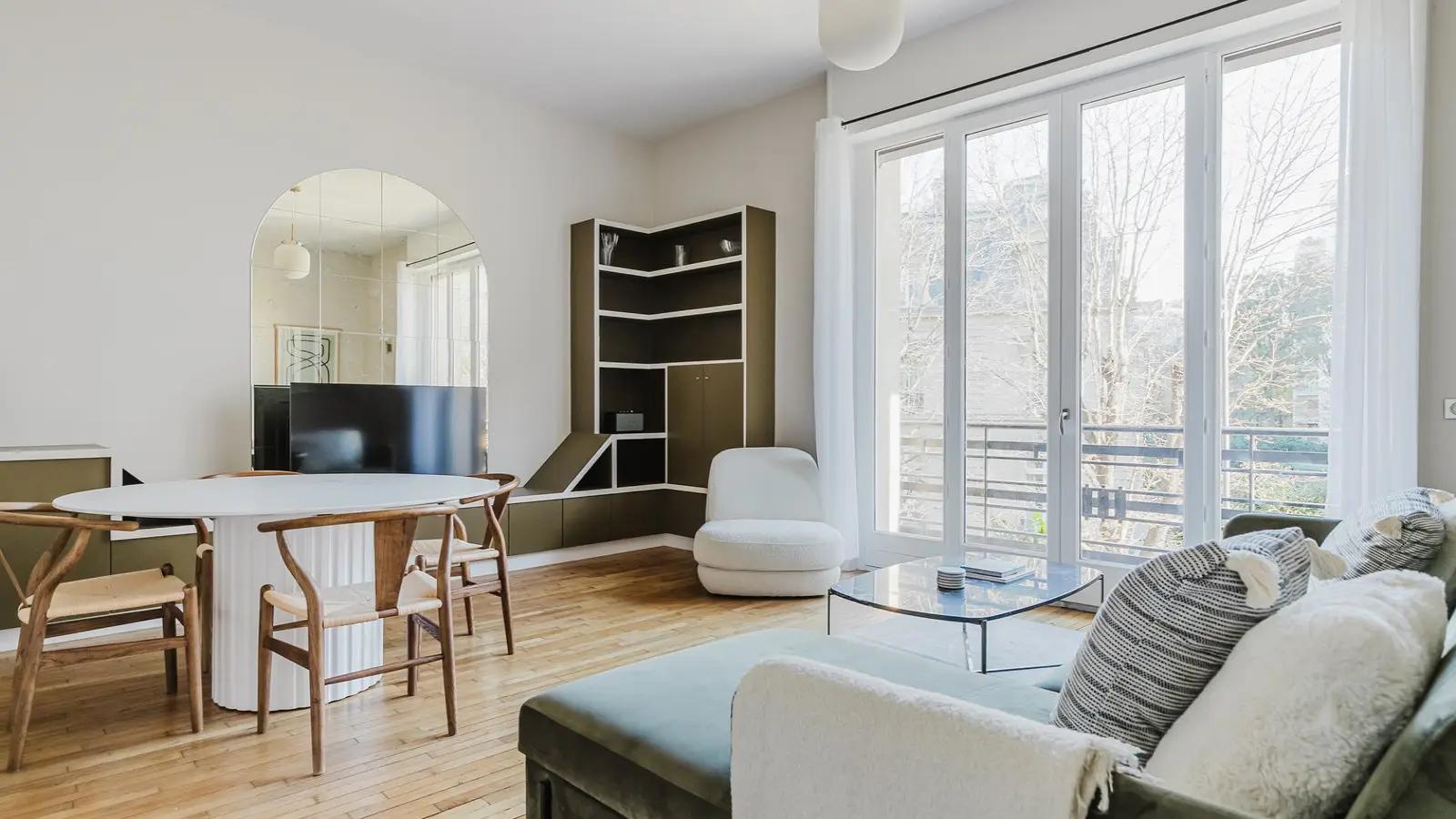 Flat Rue Émile Ménier in Paris