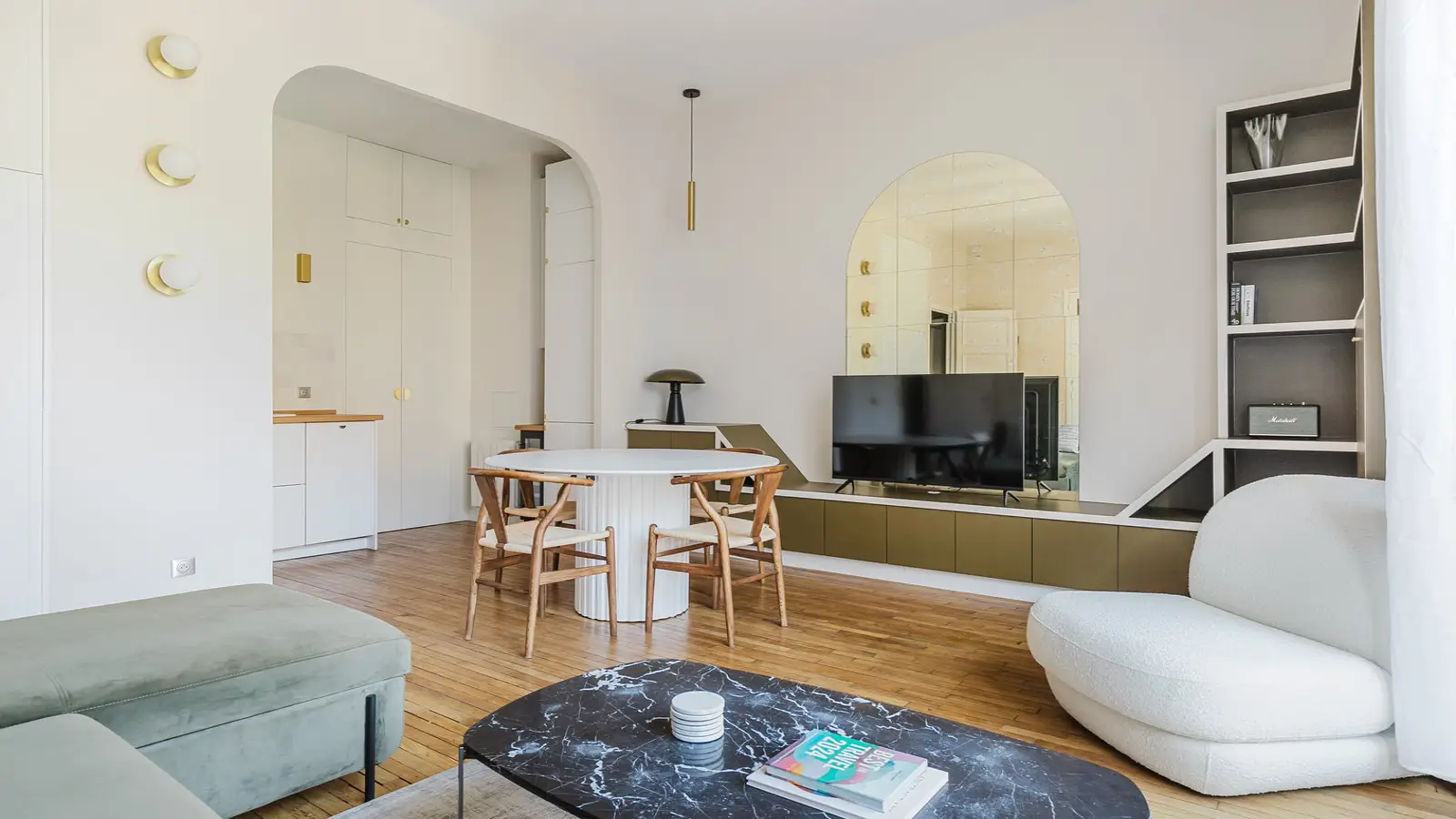 Flat Rue Émile Ménier in Paris