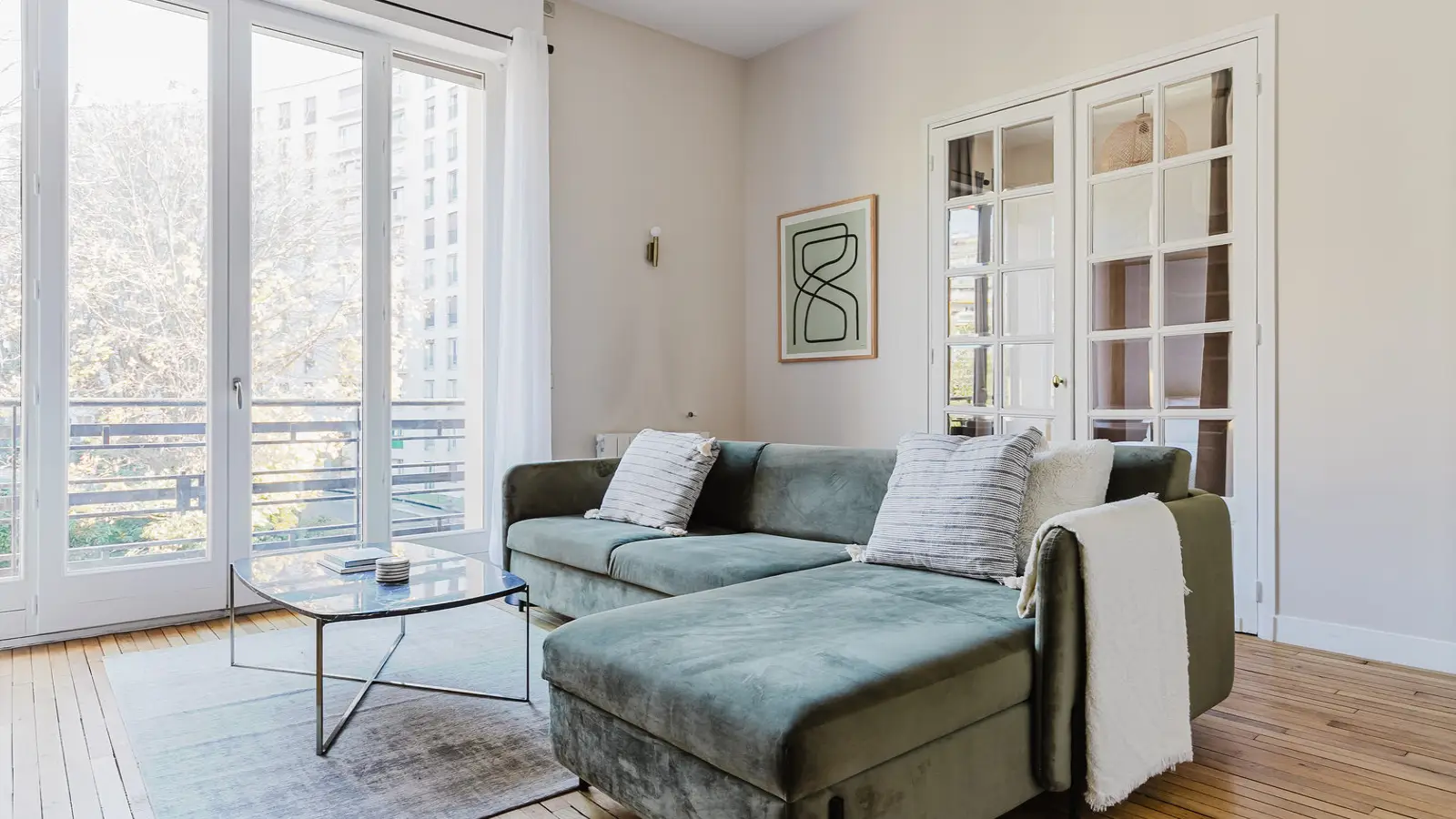 Flat Rue Émile Ménier in Paris