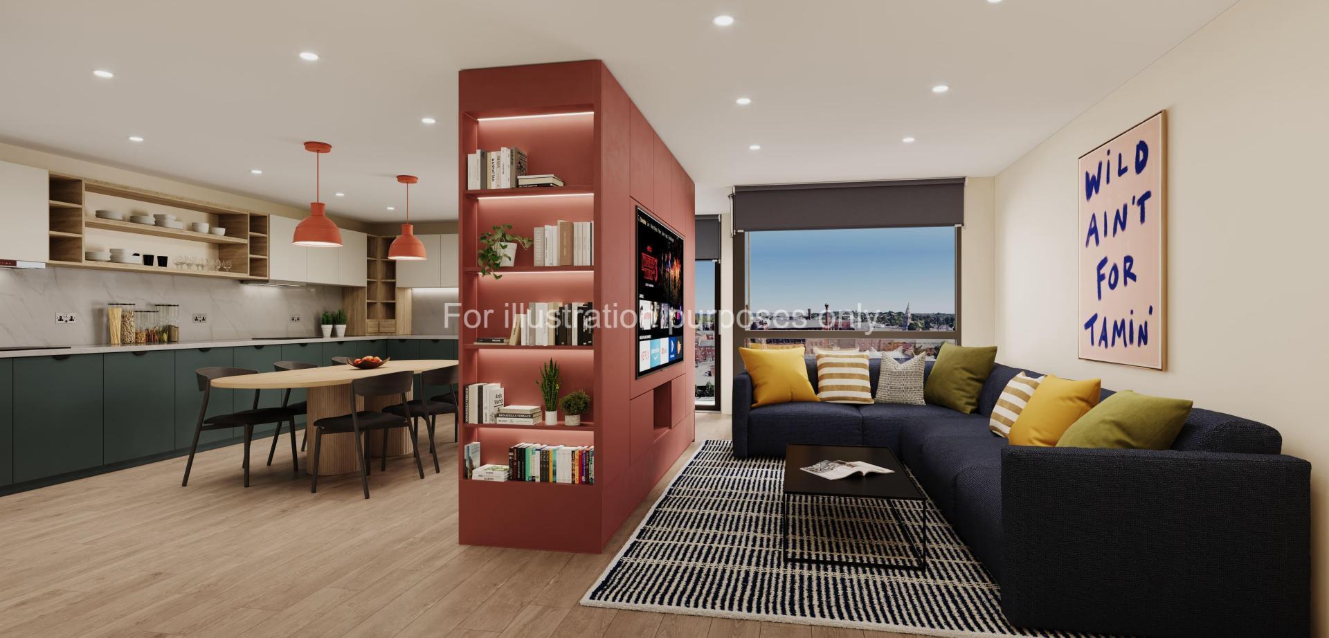 Flat Alfreton Road in Nottingham