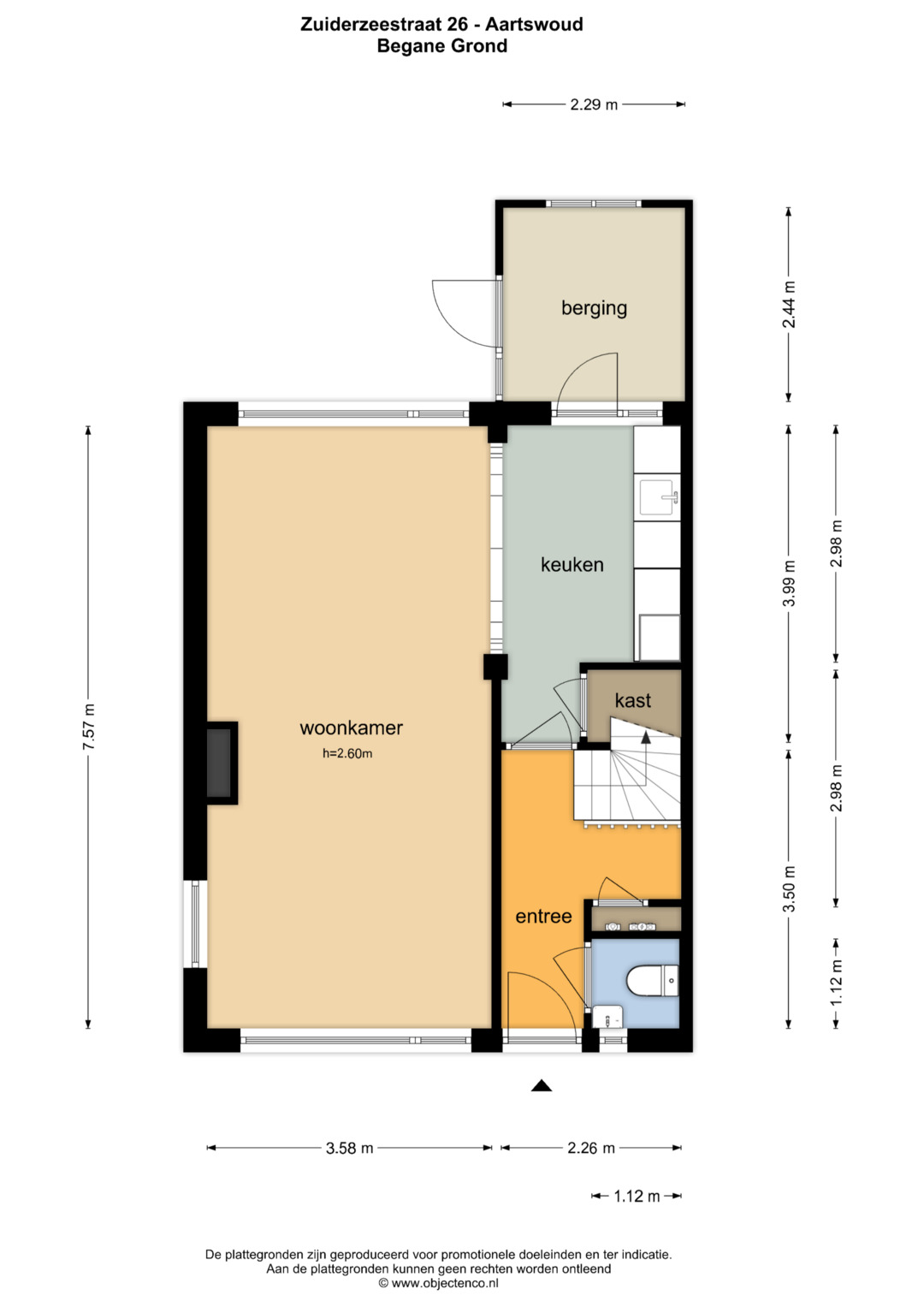Hoekwoning te koop: Zuiderzeestraat 26, Aartswoud