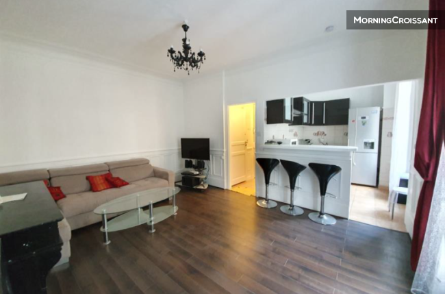 Flat Rue Dutot in Paris