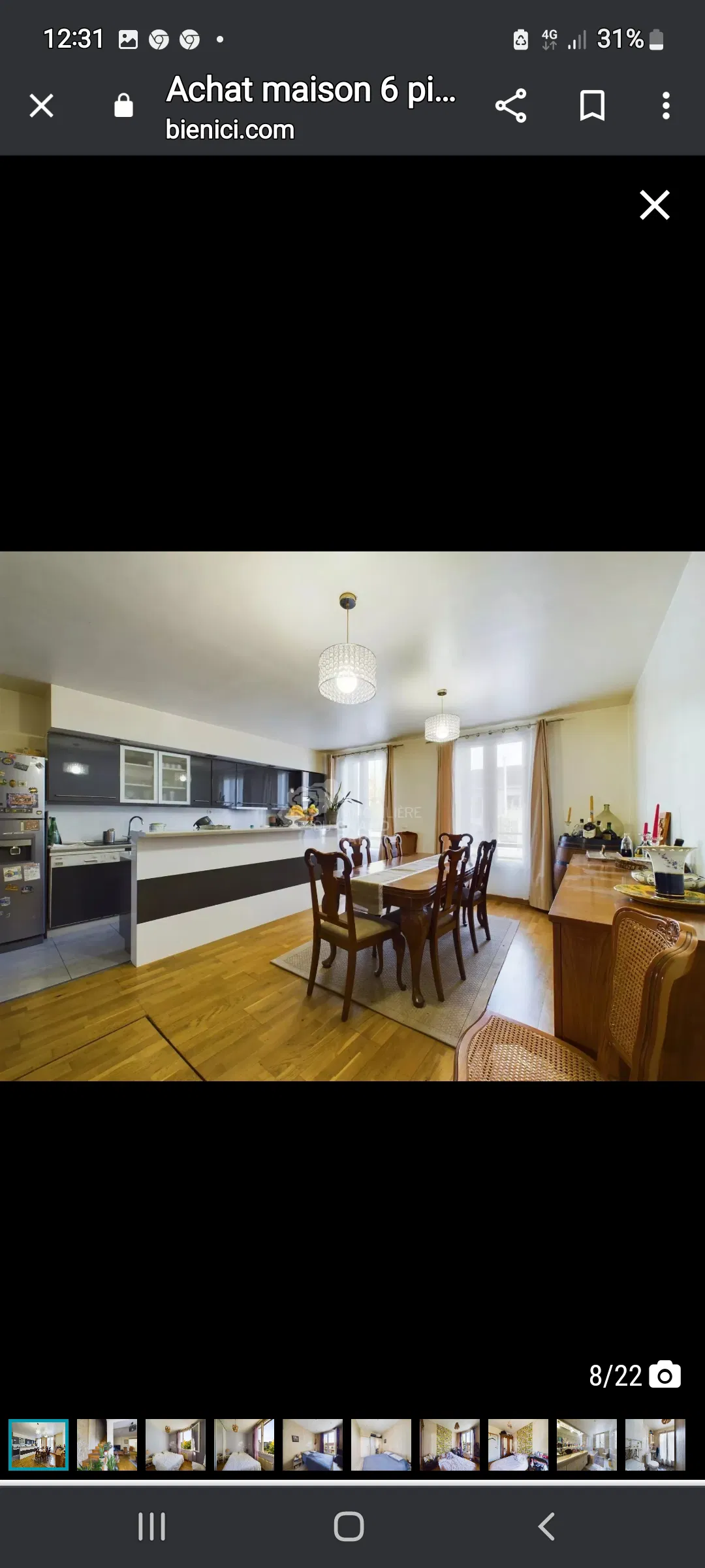 Chambre Rue Pergolèse à Vitry-sur-Seine