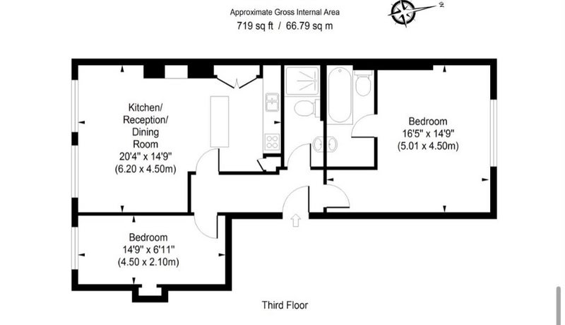 Flat Lancaster Gate in City of Westminster