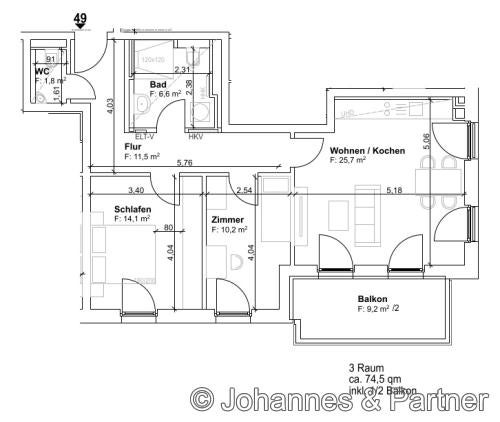 Wohnung Corinthstraße in Dresden