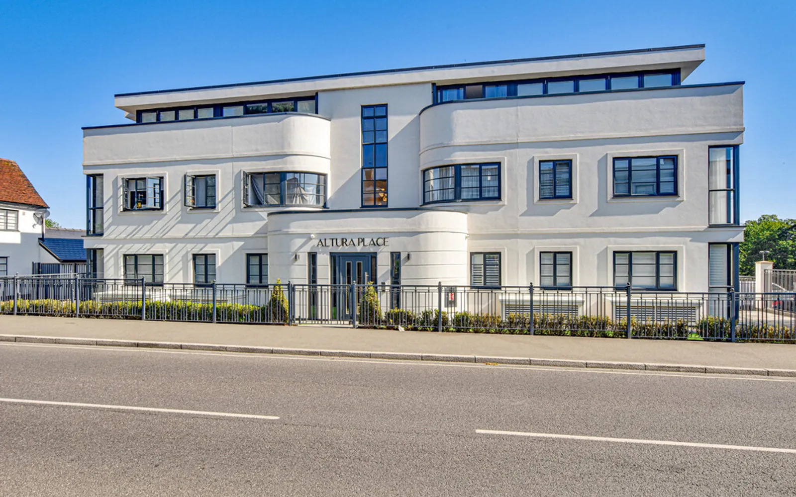 Flat Stortford Road in Uttlesford