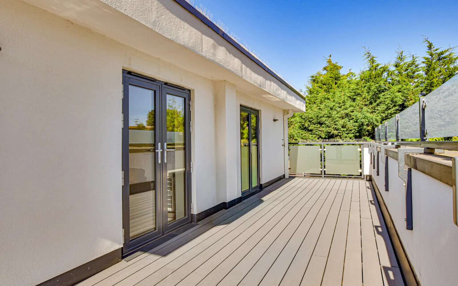Flat Stortford Road in Uttlesford
