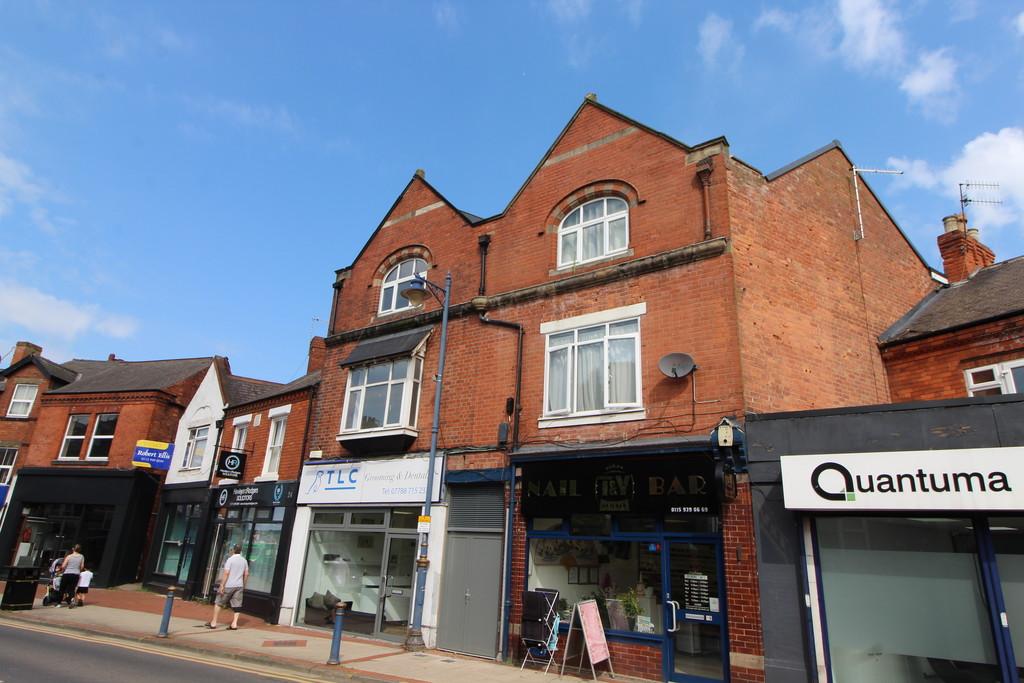 Flat Derby Road in Nottingham