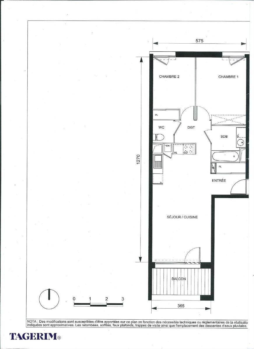 Appartement Chemin de Virebent à Toulouse