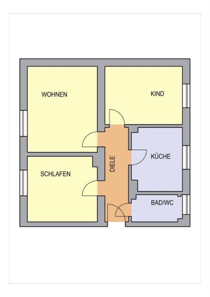 Wohnung Lessingstraße in Bitterfeld-Wolfen
