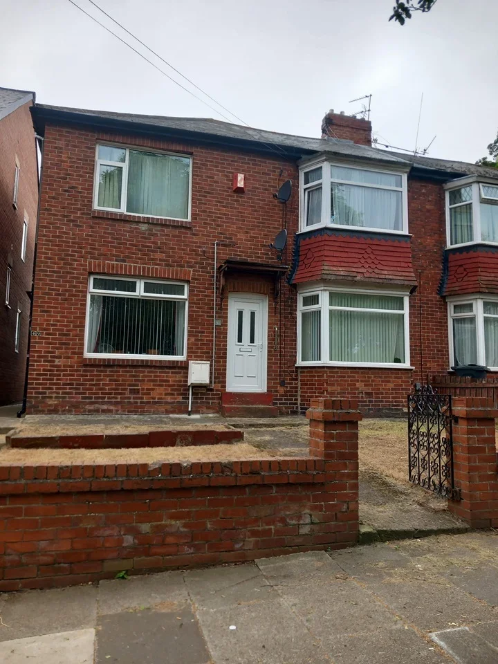 Flat Central Avenue in North Tyneside