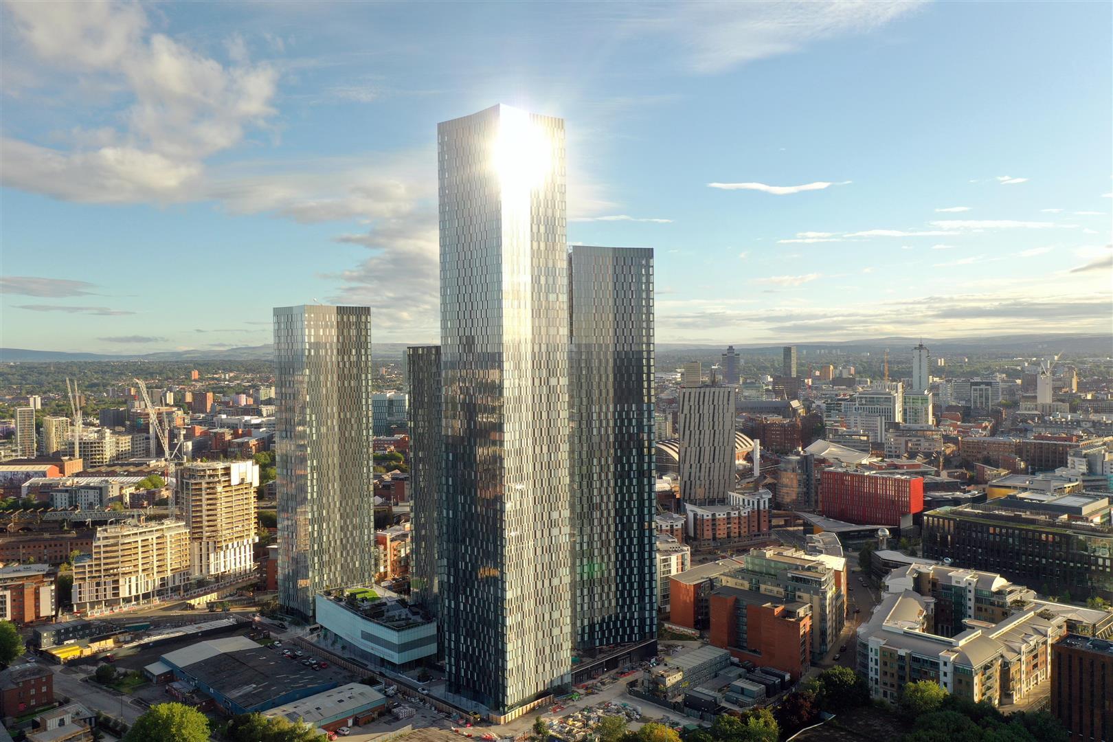 Flat Deansgate Square in Manchester