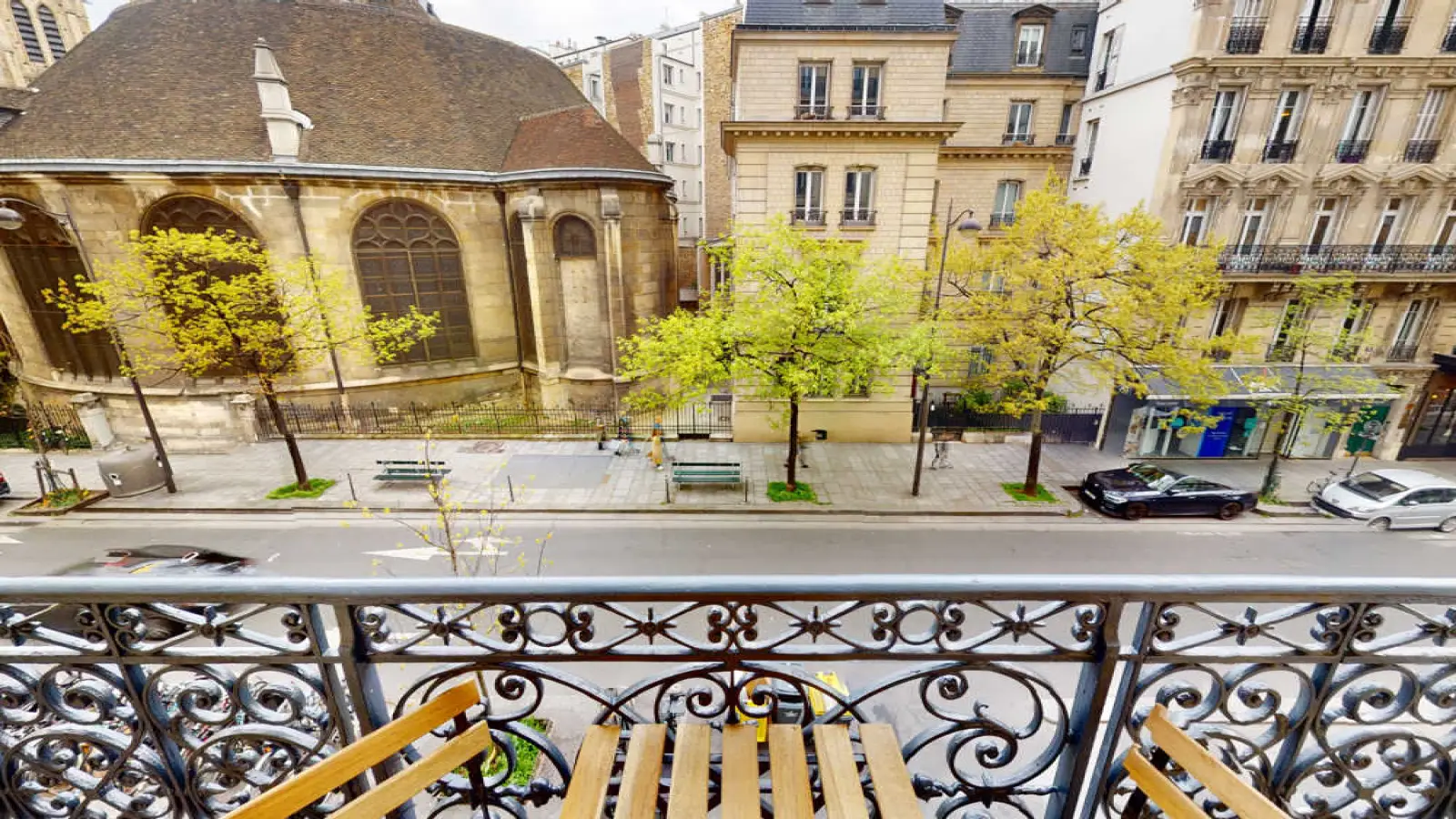 Chambre Rue de Turbigo à Paris