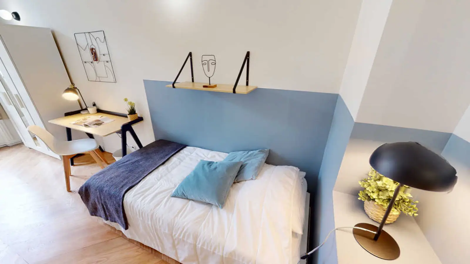 Chambre Rue de Turbigo à Paris