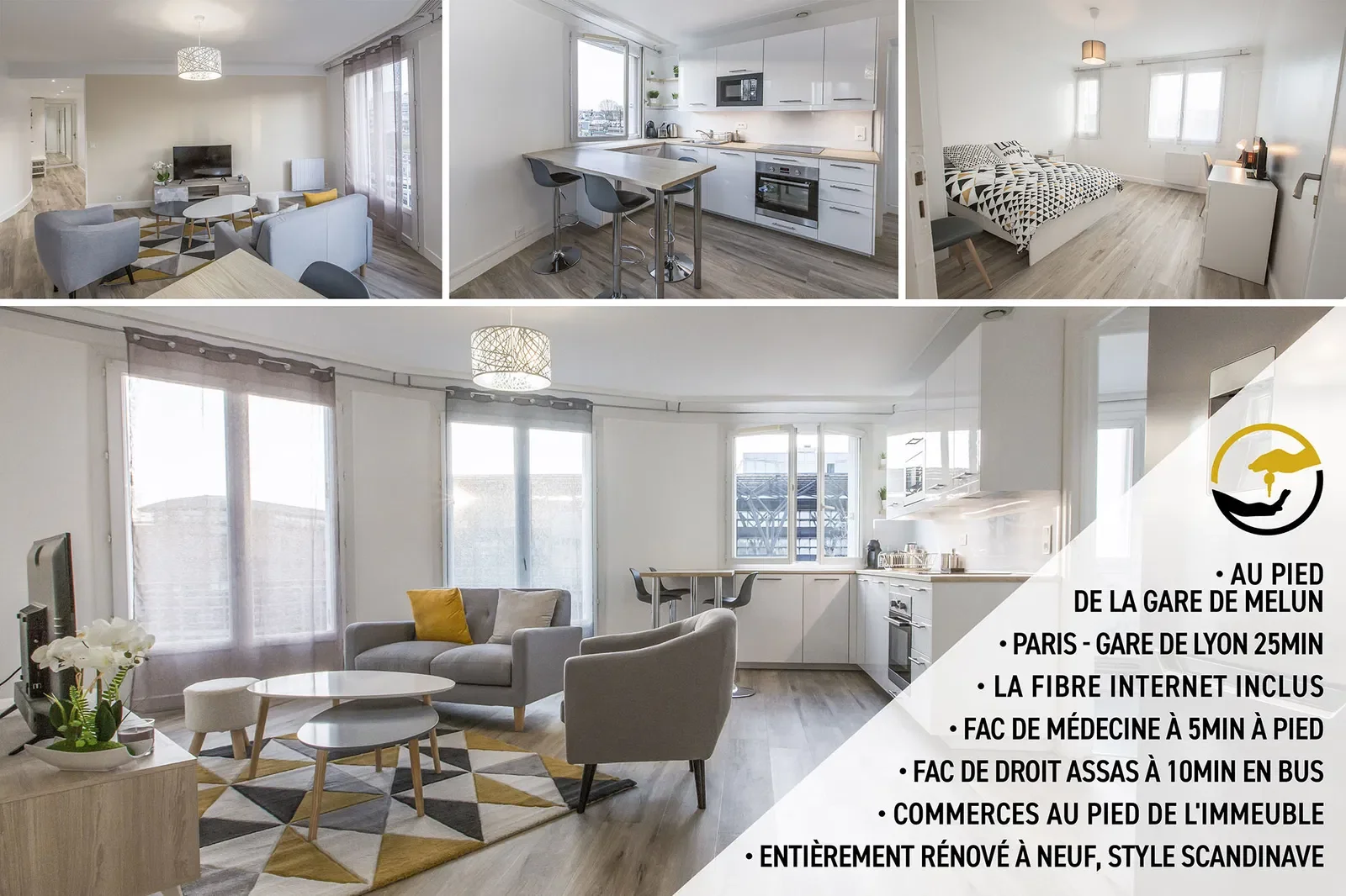 Room Rue Sejourné in Melun