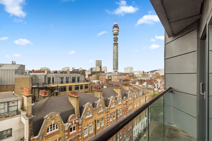 Flat Wells Street in City of Westminster