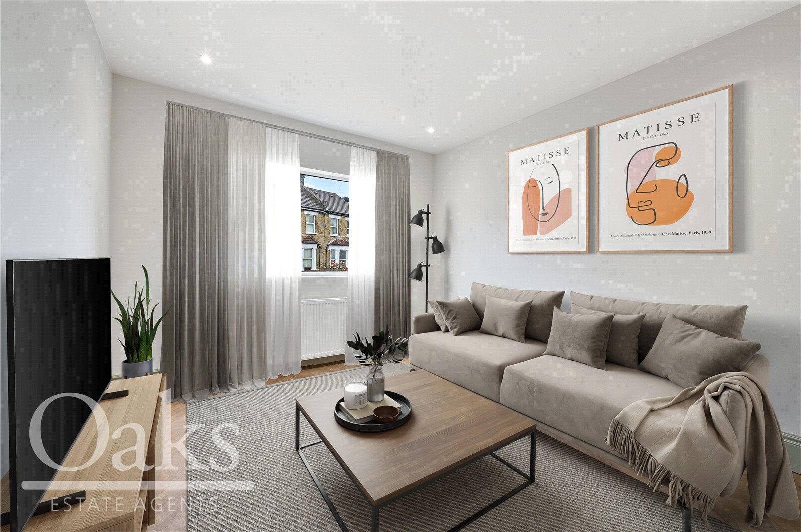 House Oval Road in Greater London