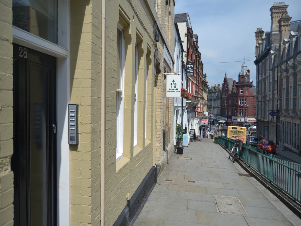 Flat Stow Hill in Newport