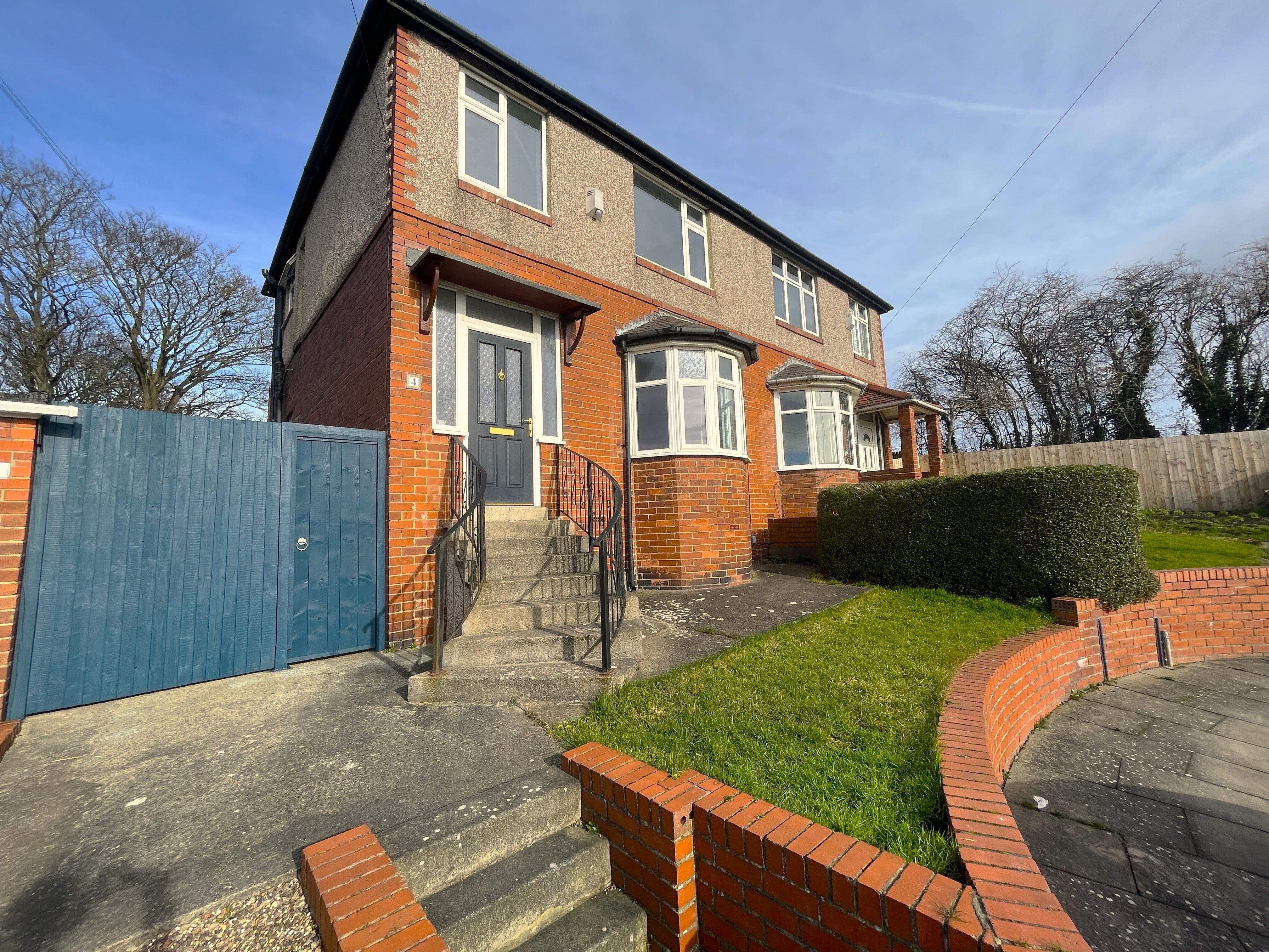 House Tanfield Road in Newcastle upon Tyne