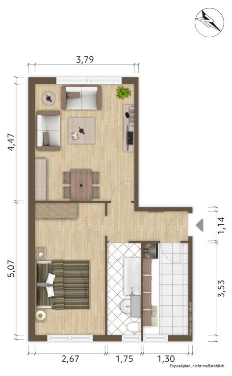 Wohnung Schöpsdorfer Straße in Hoyerswerda