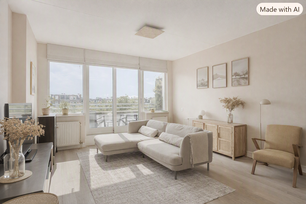 Appartement Krugerplein 16 B in Amsterdam