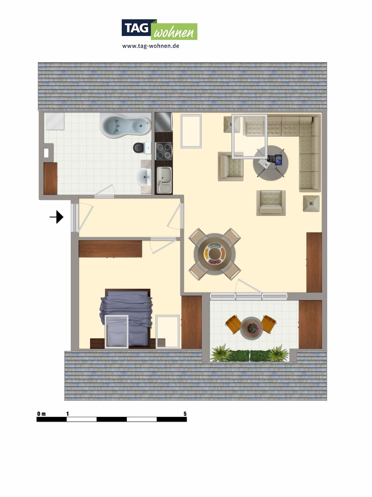 Wohnung Junkersstraße in Dessau
