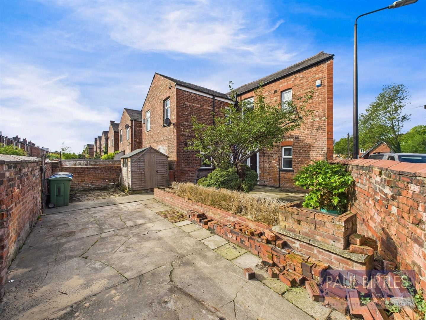 House Station Road in Trafford
