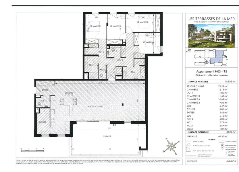 Appartement Quai Séverine à Saint-Mandrier-sur-Mer