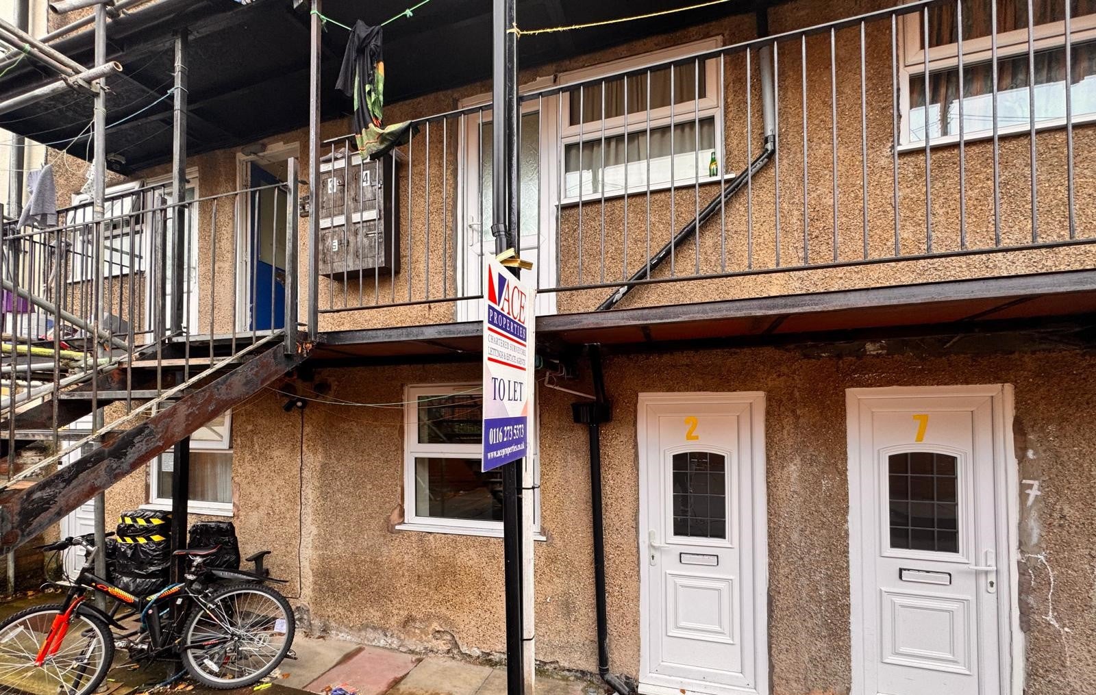 Flat Asfordby Street in Leicester
