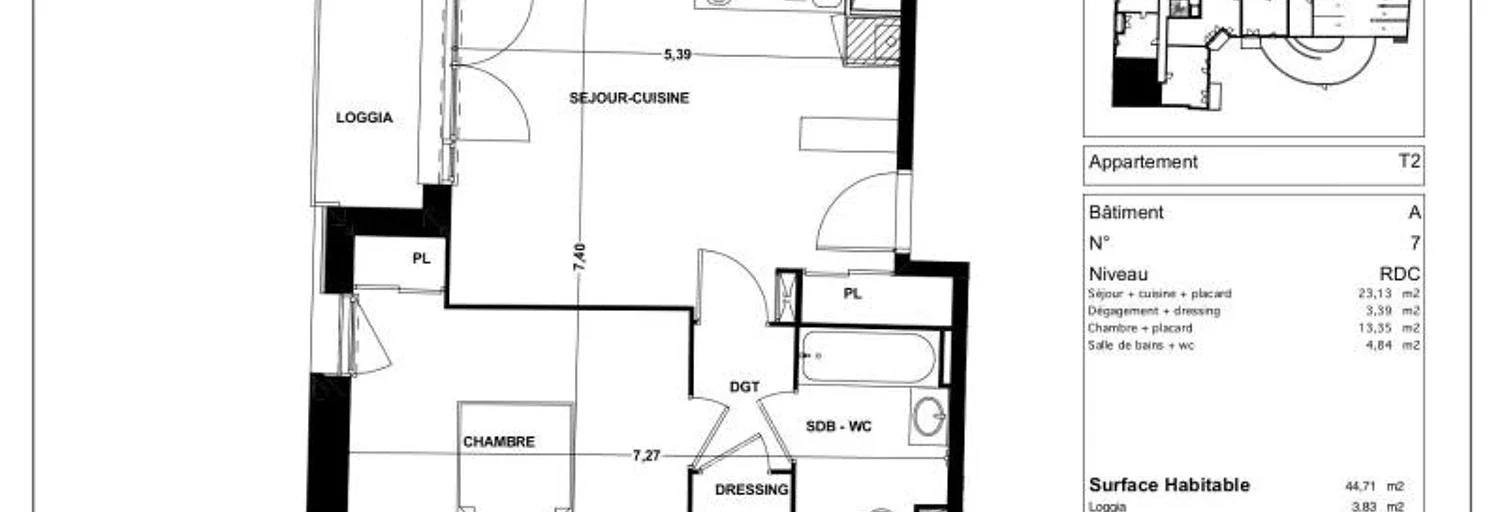 Appartement Cours Victor Hugo à Cenon