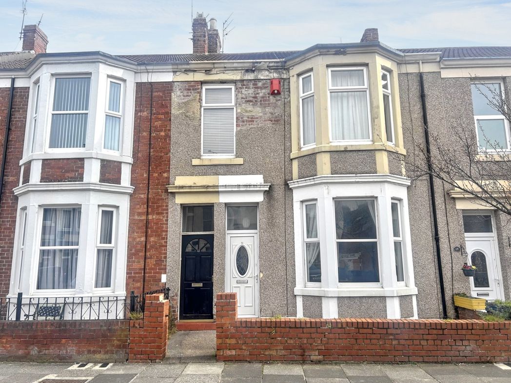 Flat Fern Avenue in North Tyneside