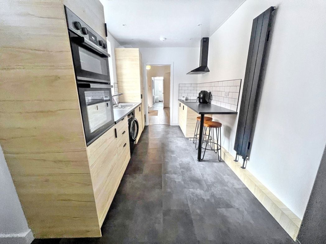 Flat Fern Avenue in North Tyneside