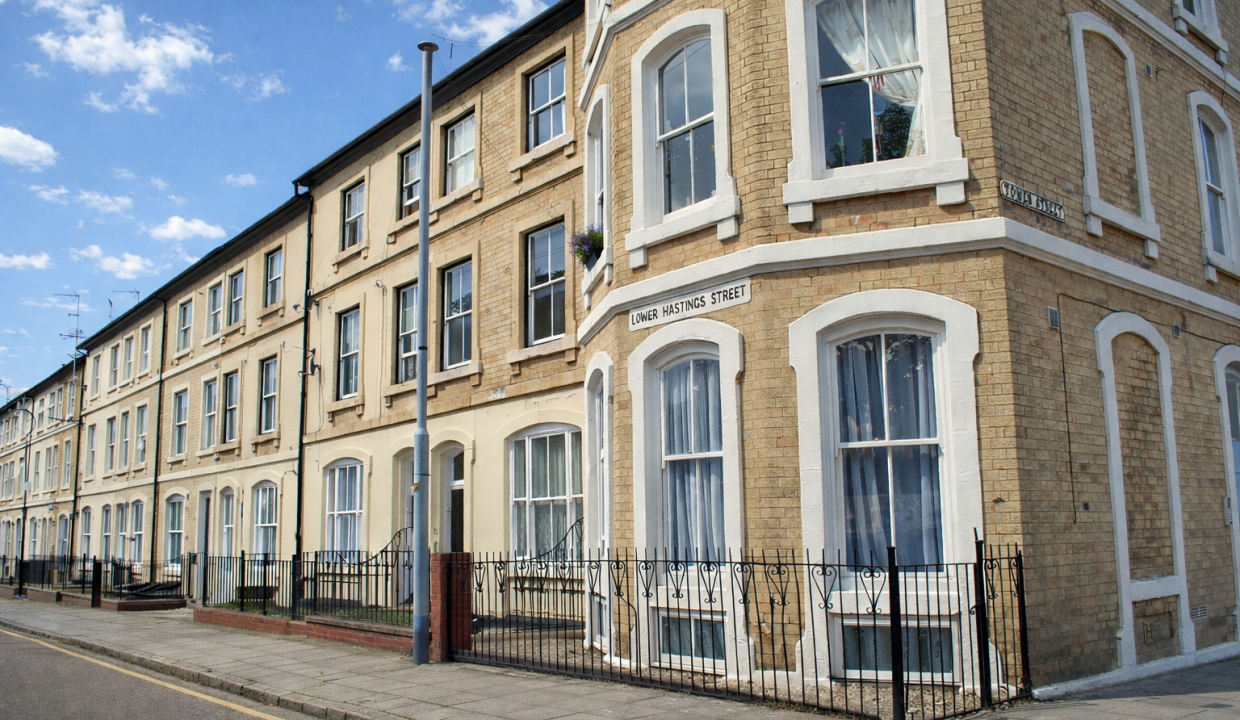 Flat Lower Hastings Street in Leicester