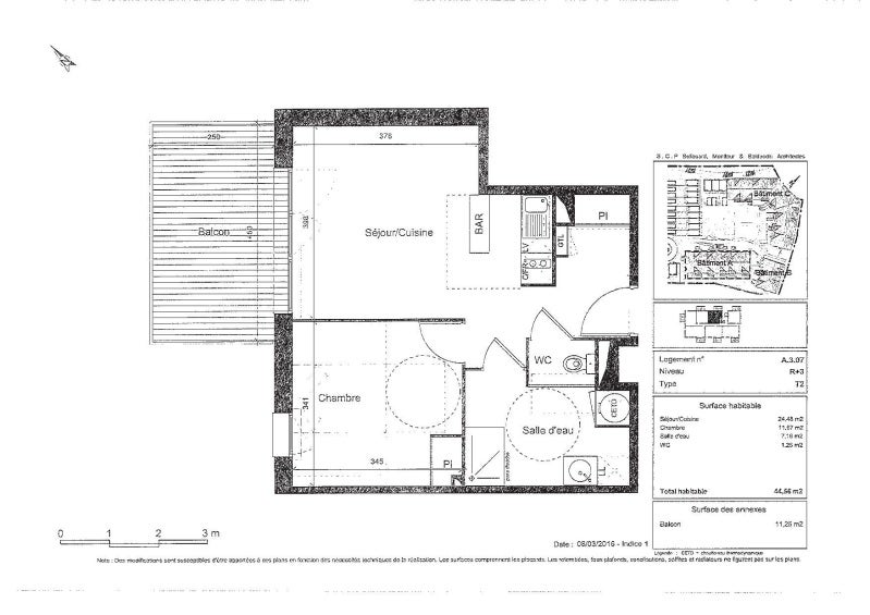 Flat Rue Jacques Guignard in Pibrac