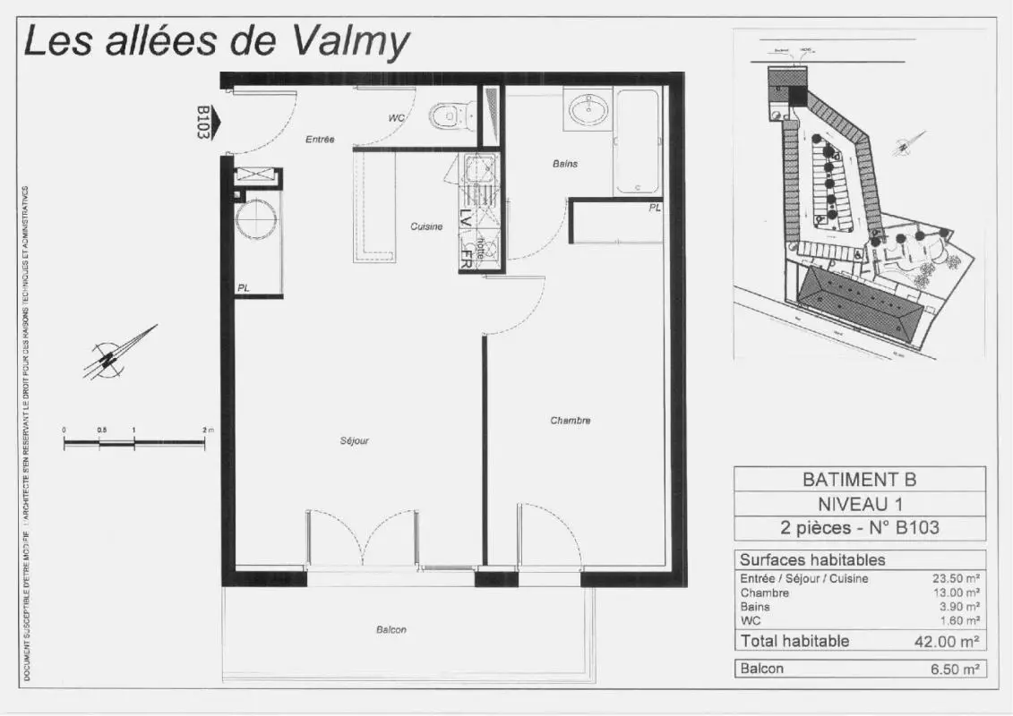 Flat Boulevard Valmy in Albi