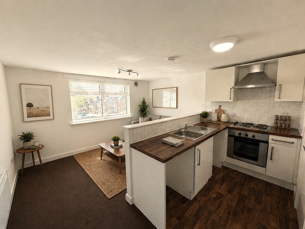 Flat Sandhurst Road in Leicester