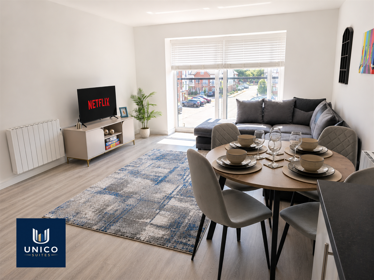Flat Harrow Close in Bedford