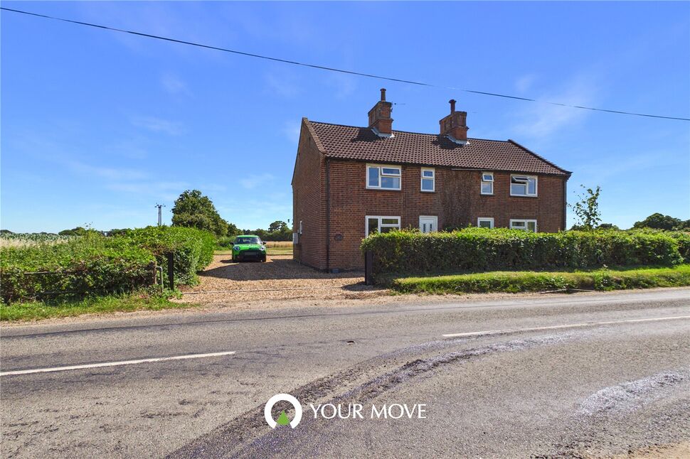 House Hempnall Road in South Norfolk