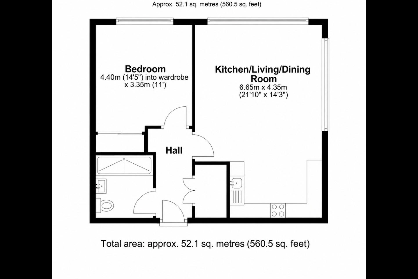 Flat Caithness Walk in Greater London
