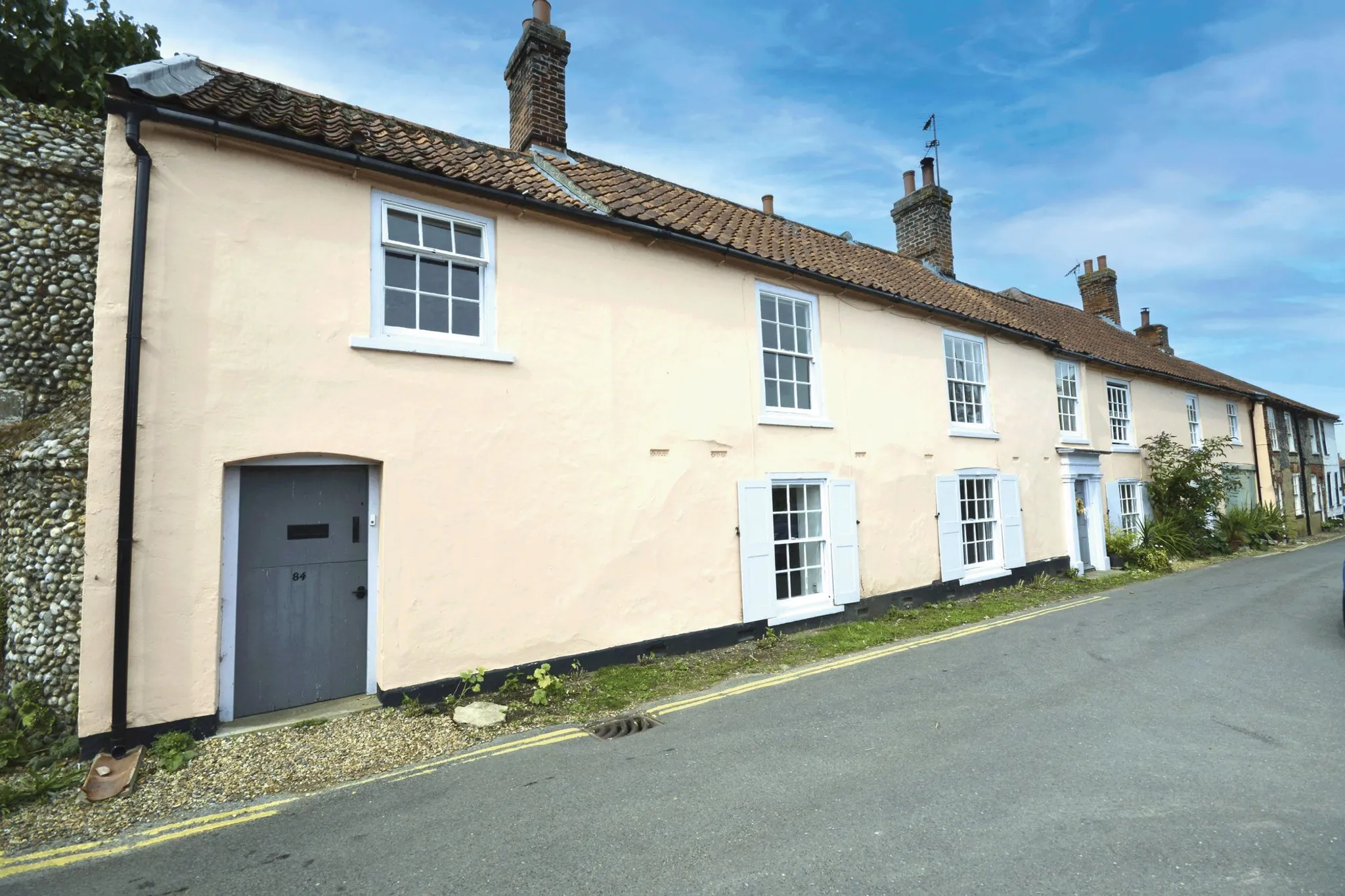 House High Street in North Norfolk
