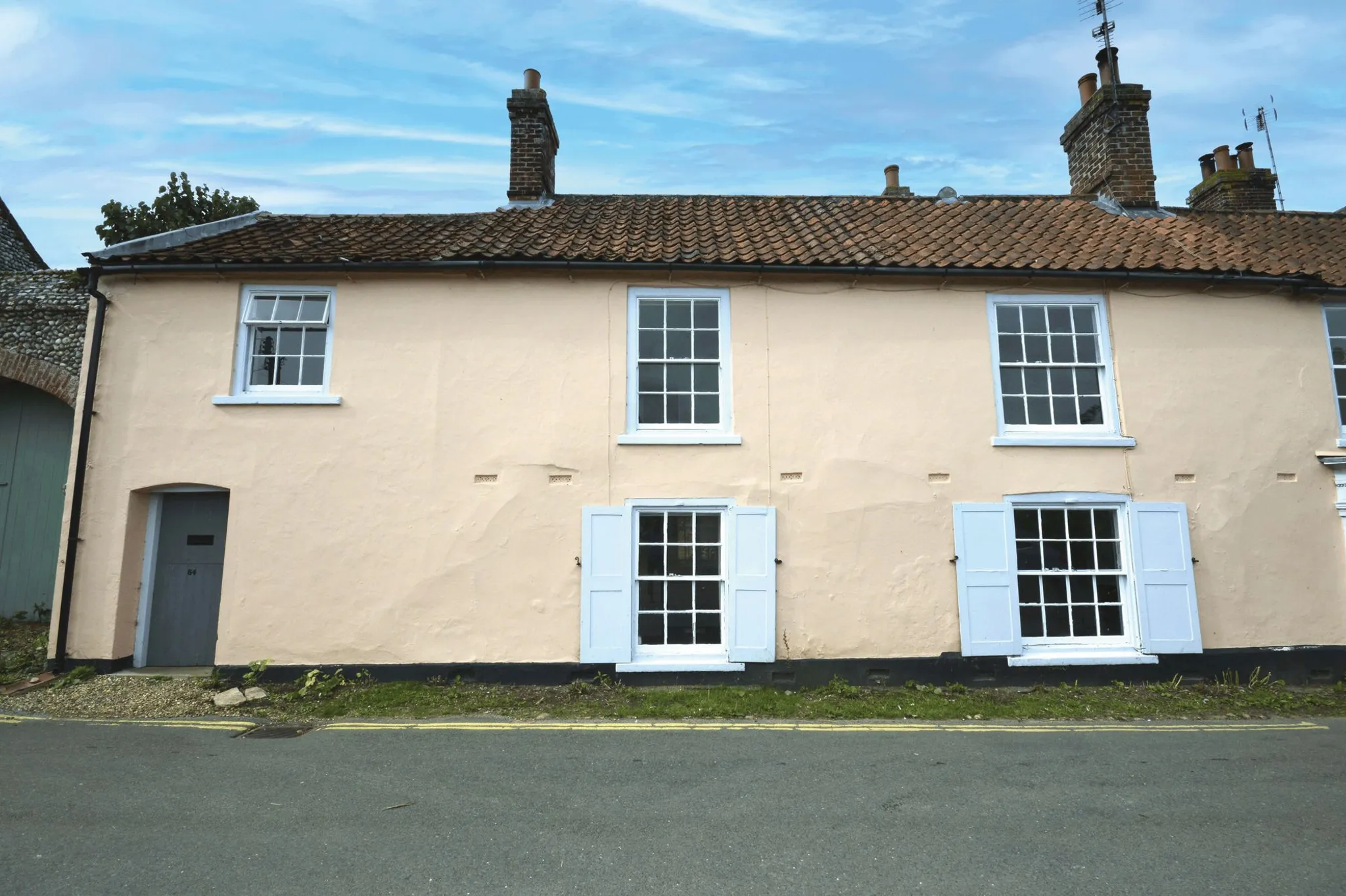 House High Street in North Norfolk