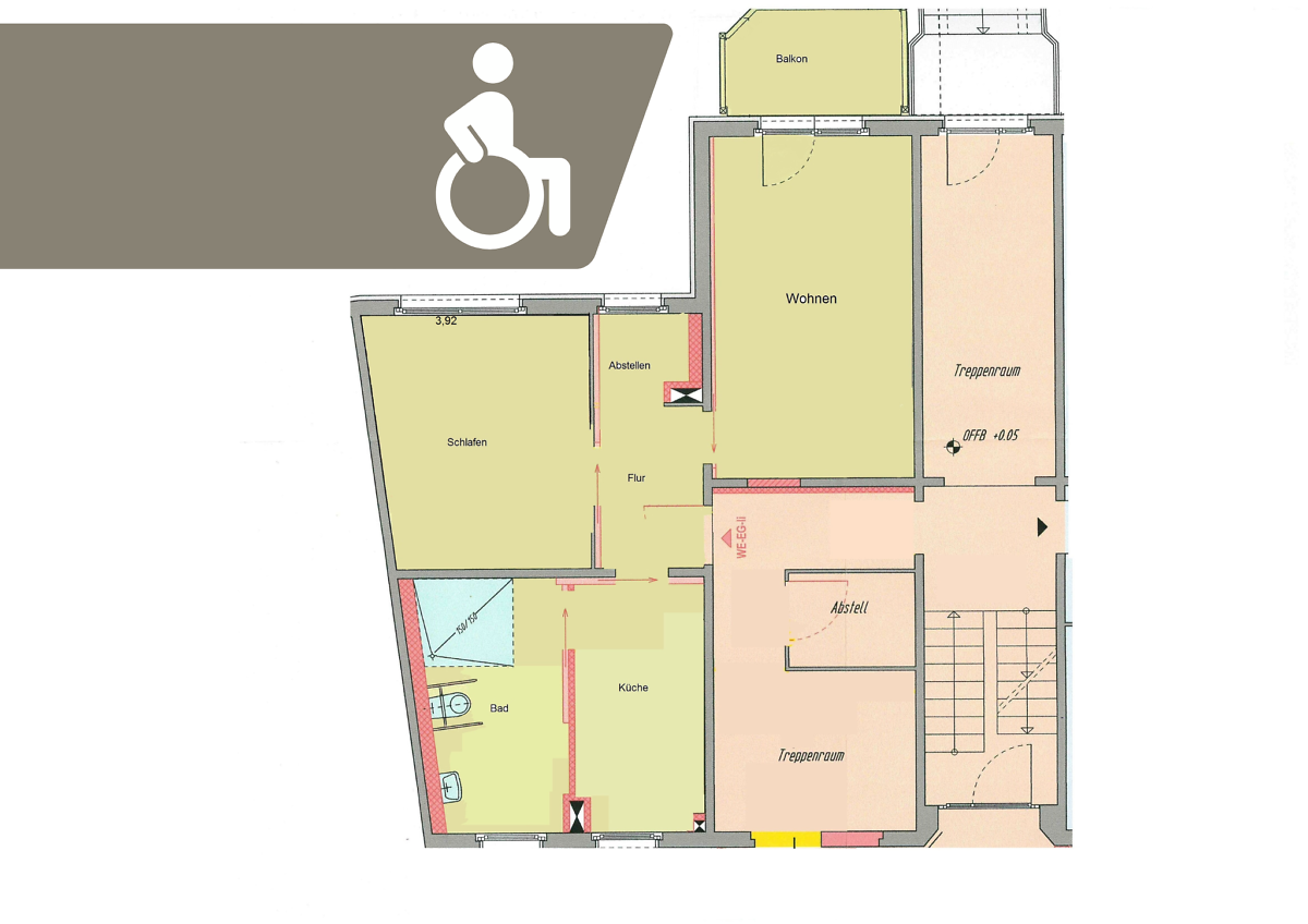 Wohnung Webergasse in Crimmitschau