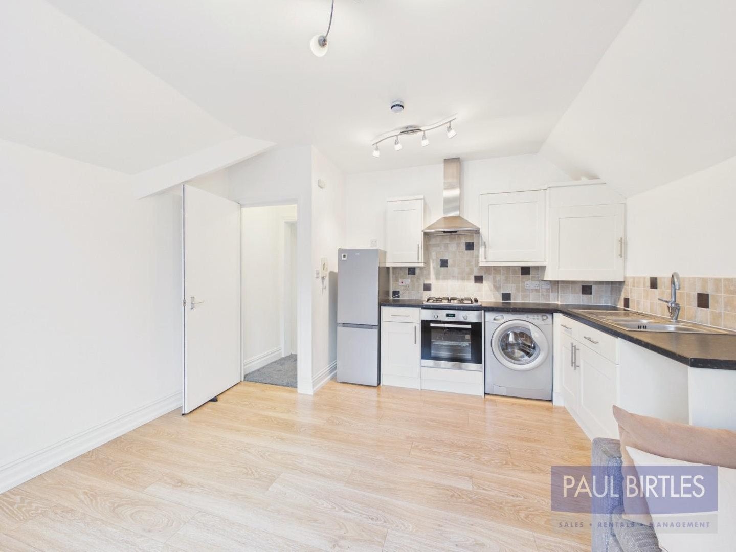 Flat Flixton Road in Trafford