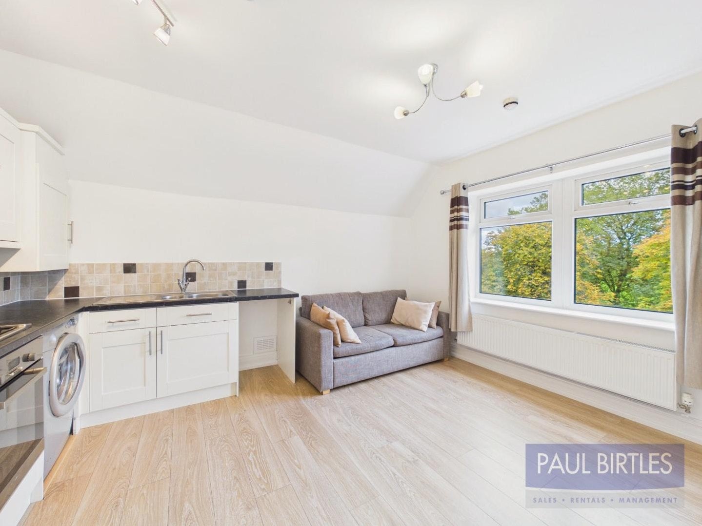 Flat Flixton Road in Trafford