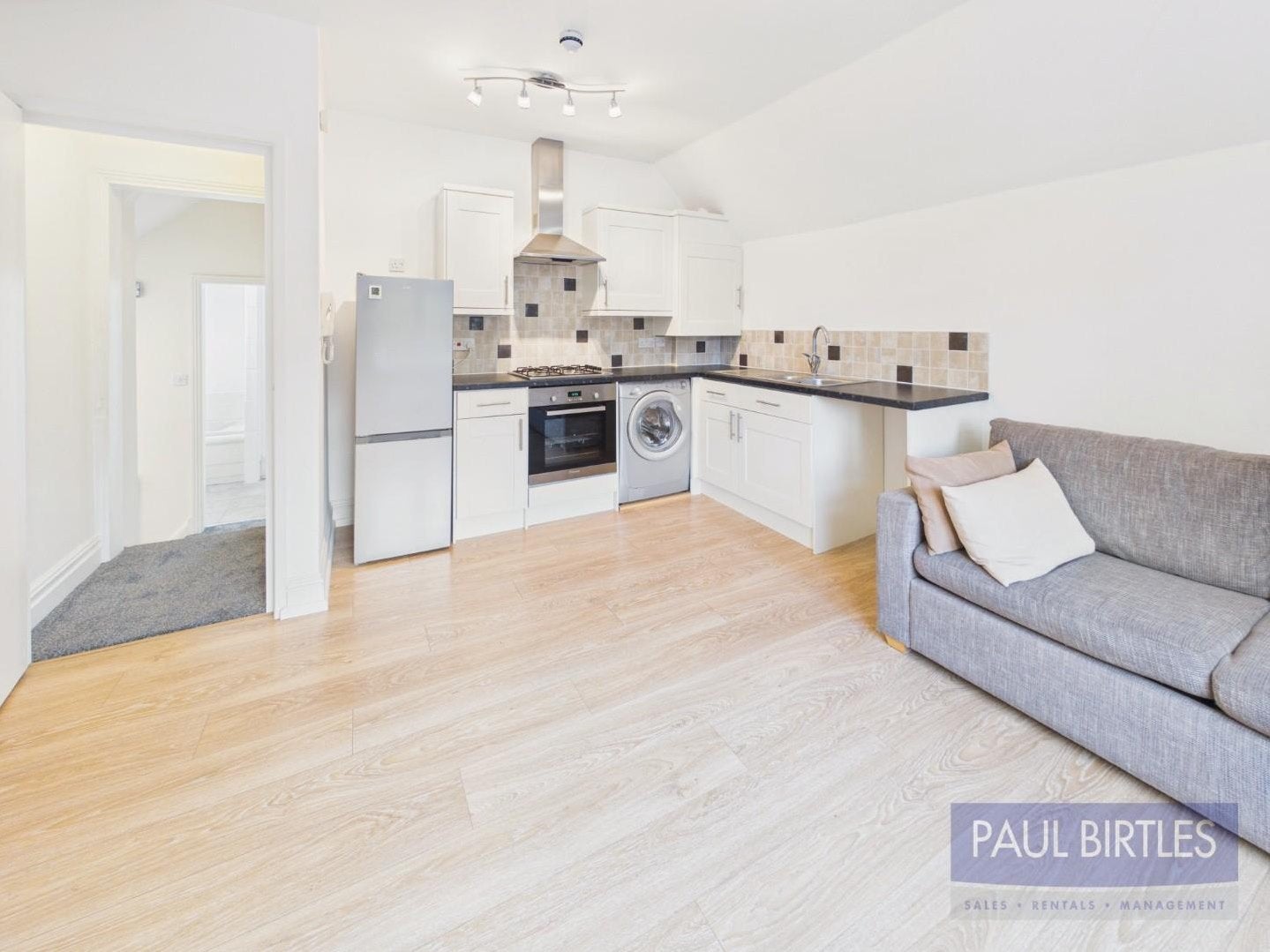 Flat Flixton Road in Trafford