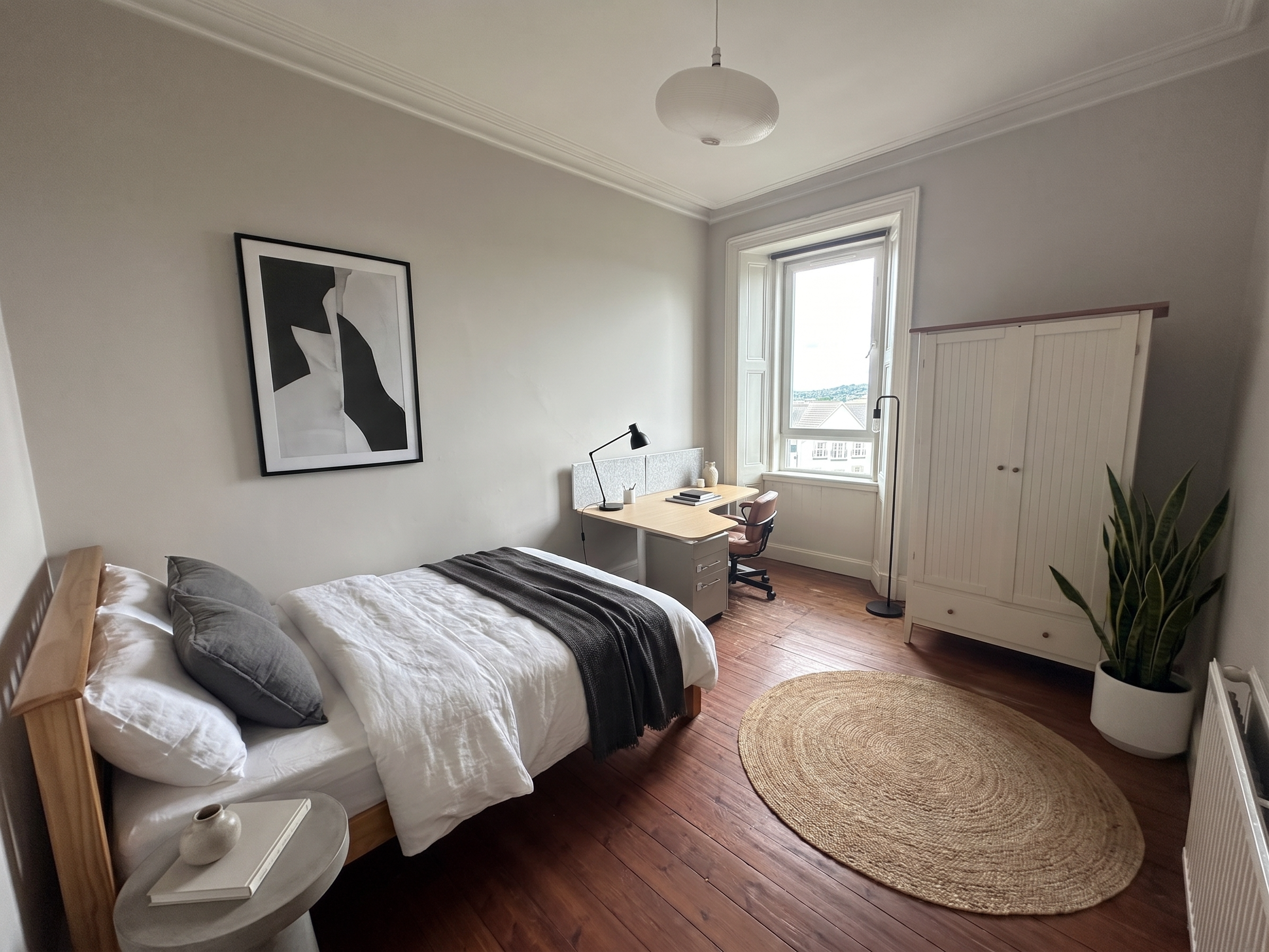 Flat Dalry Road in City of Edinburgh