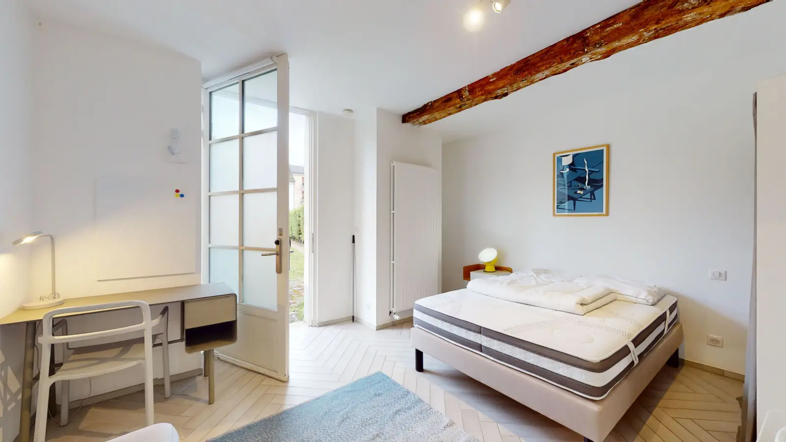 Chambre Rue Saint-Louis à Fontainebleau