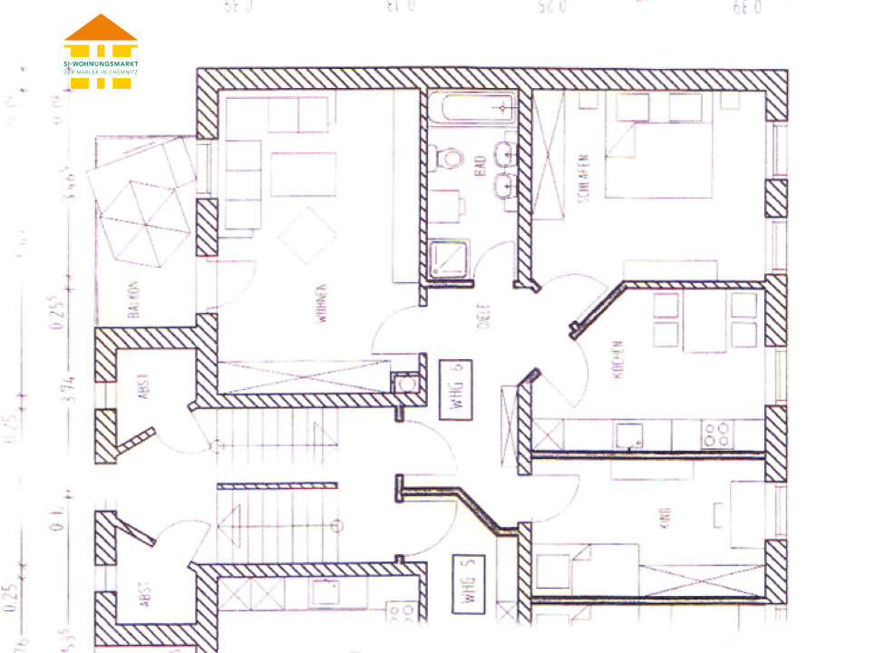 Wohnung Fichtestraße in Chemnitz