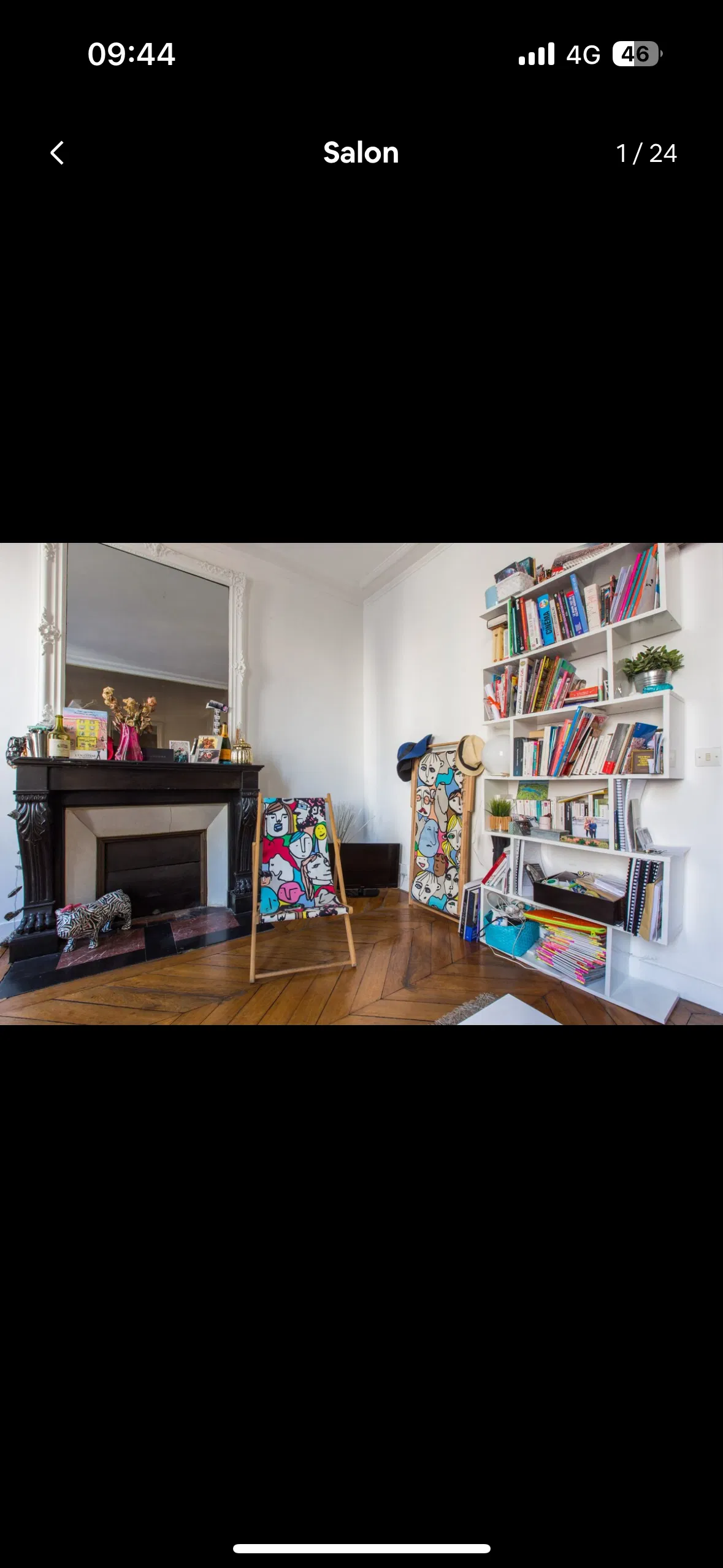 Chambre Rue Pierre Fontaine à Paris