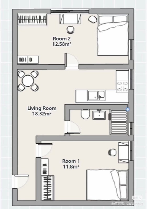 Room Chalton Street in Greater London